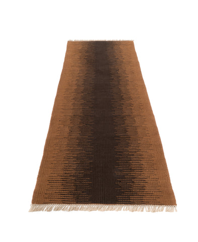 "Tibetan Tiger" Handwoven Hemp Designer Rug