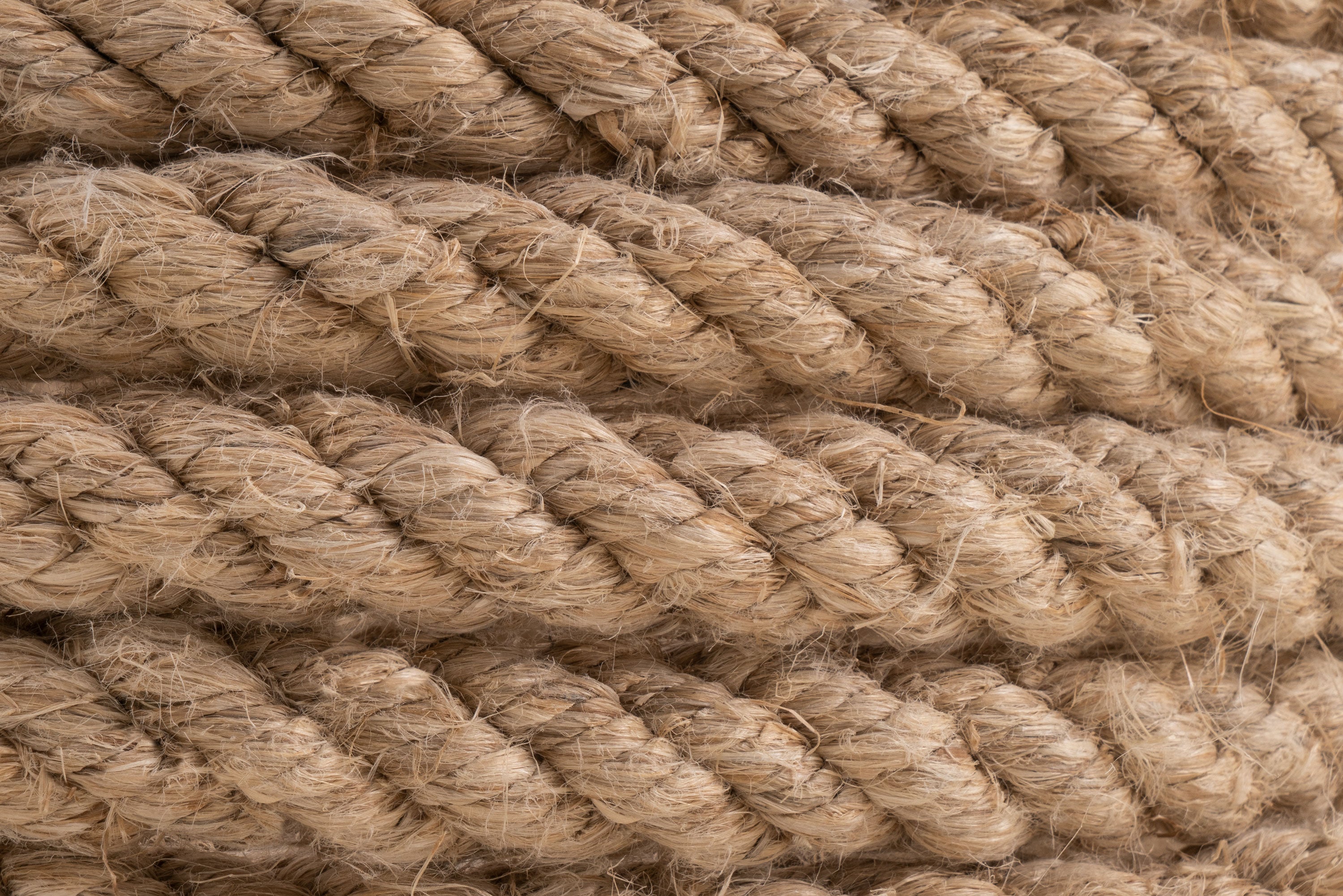 Handspun Hand Laid Artisanal Authentic Hemp Rope