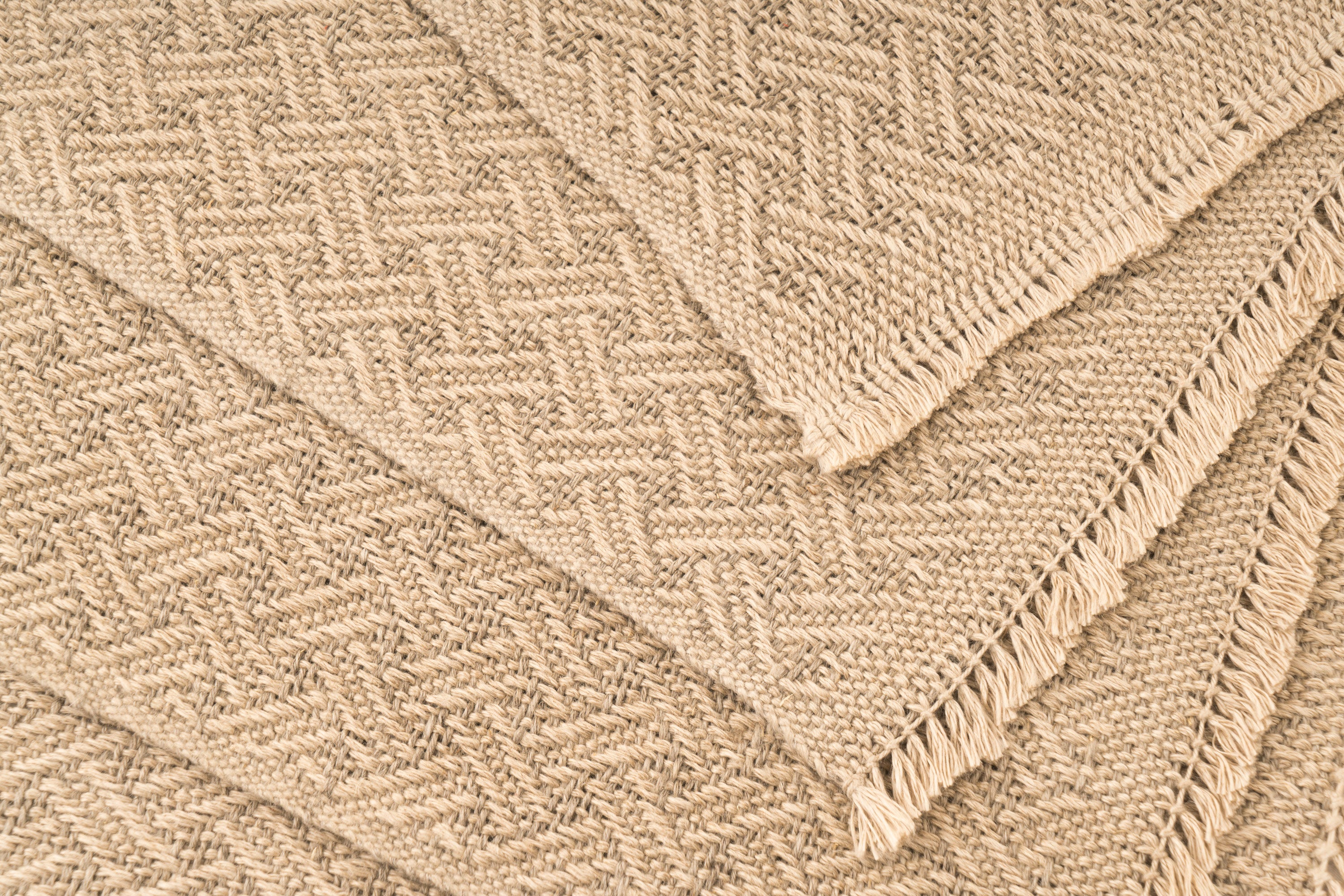 "Ripple" Handwoven Hemp Placemat & Table Runner Set