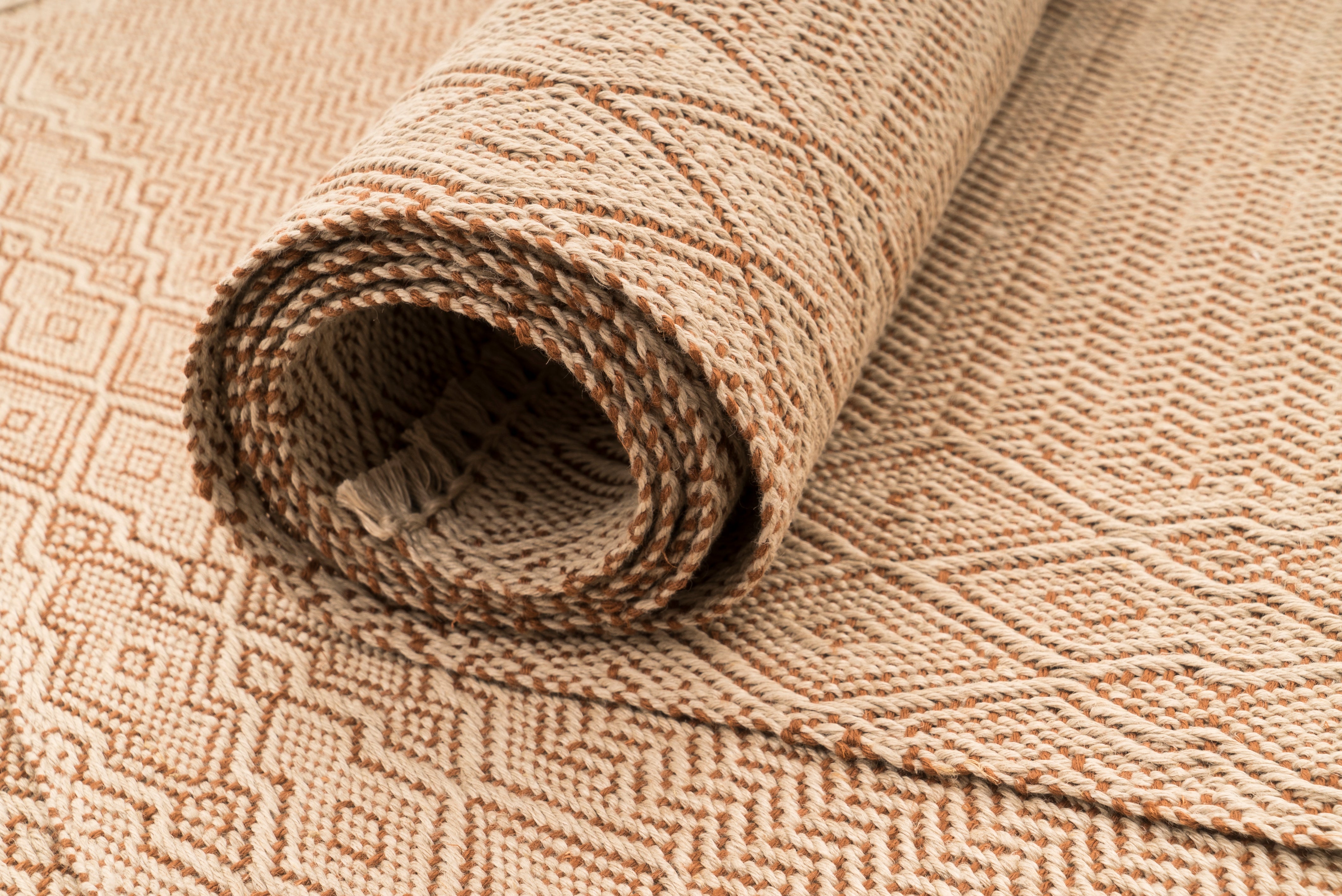 "Cooperation" Handwoven Hemp Placemat & Table Runner Set