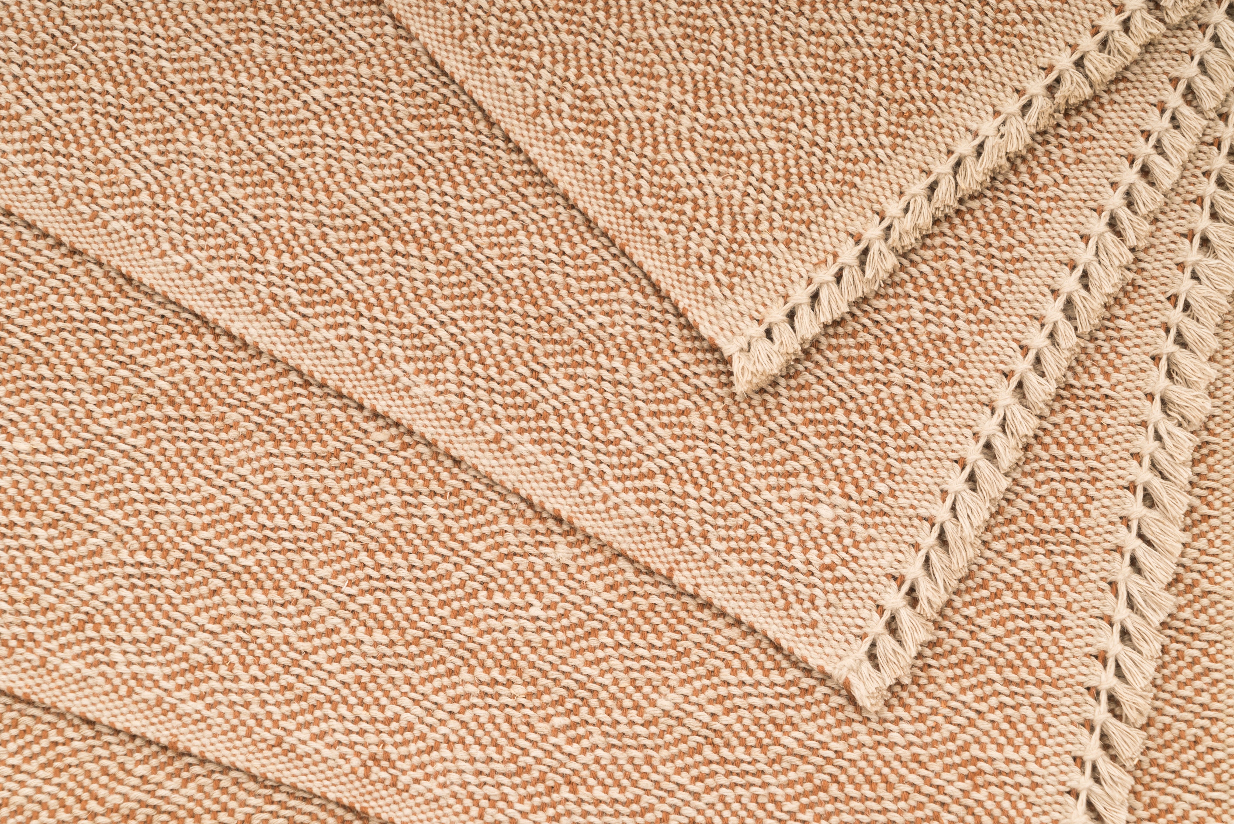 "Crossing" Handwoven Hemp Placemat & Table Runner Set