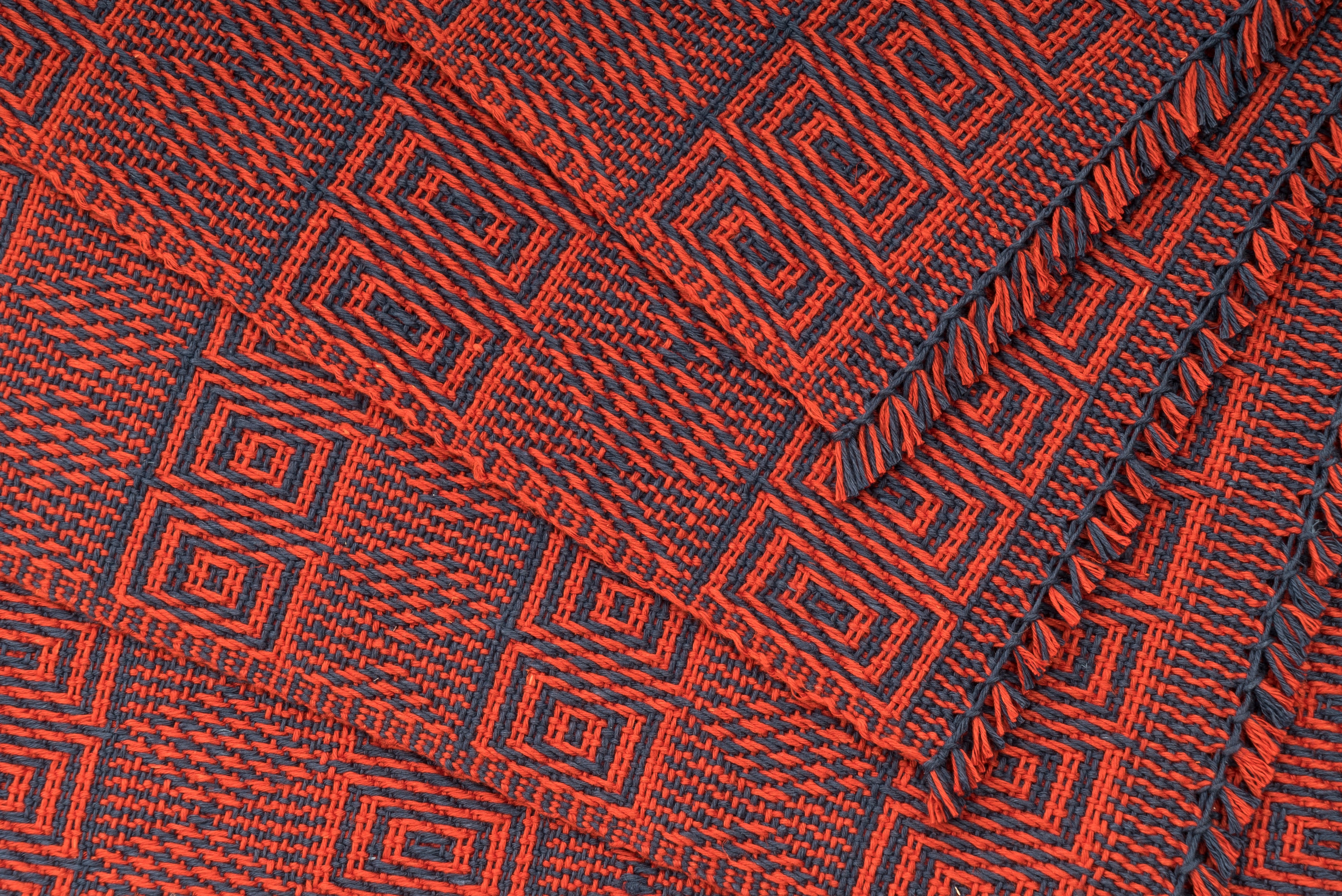 "Mixing" Handwoven Hemp Placemat & Table Runner Set