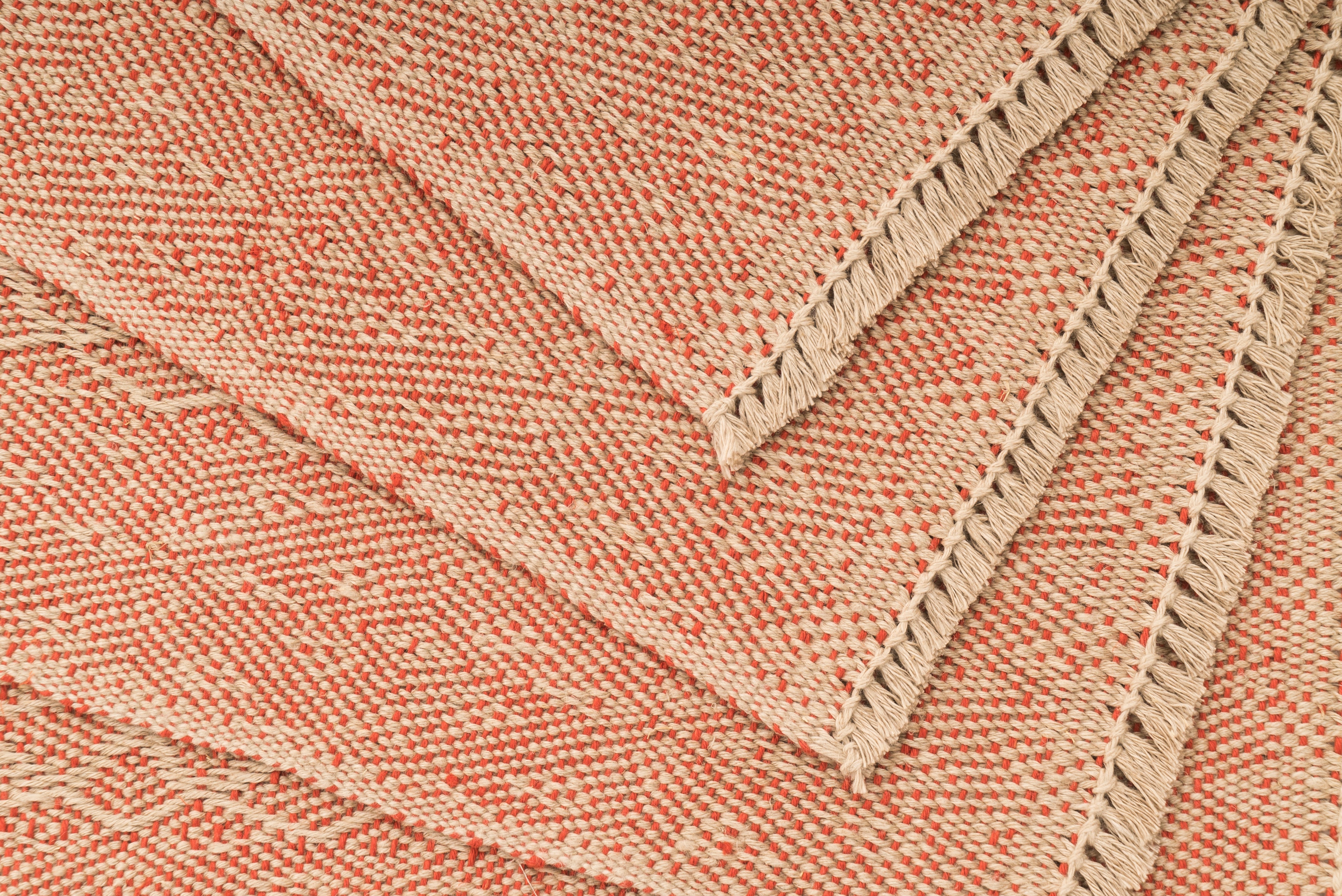 "Flowing Reeds" Handwoven Hemp Placemat & Table Runner Set