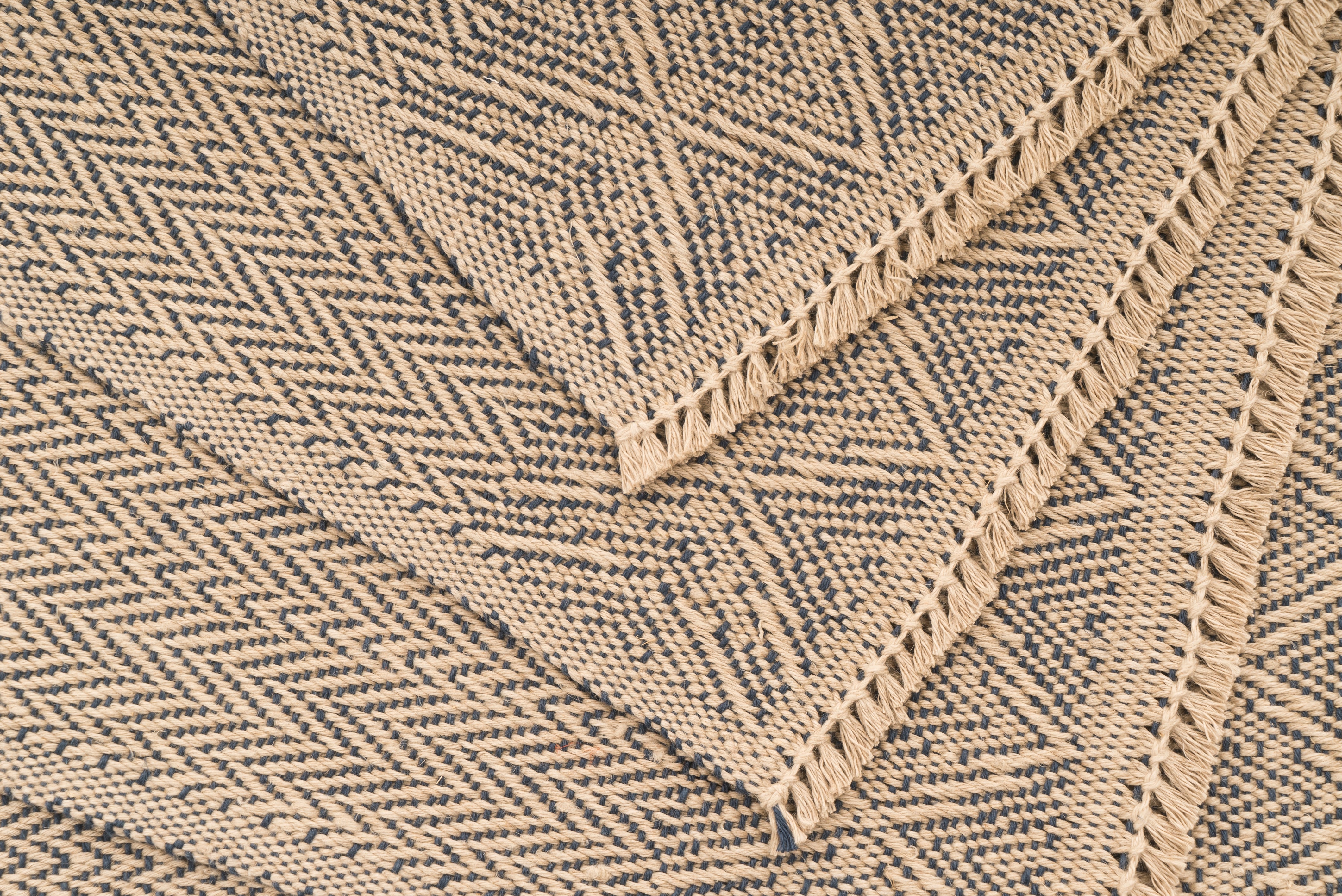 "Rising" Handwoven Hemp Placemat & Table Runner Set