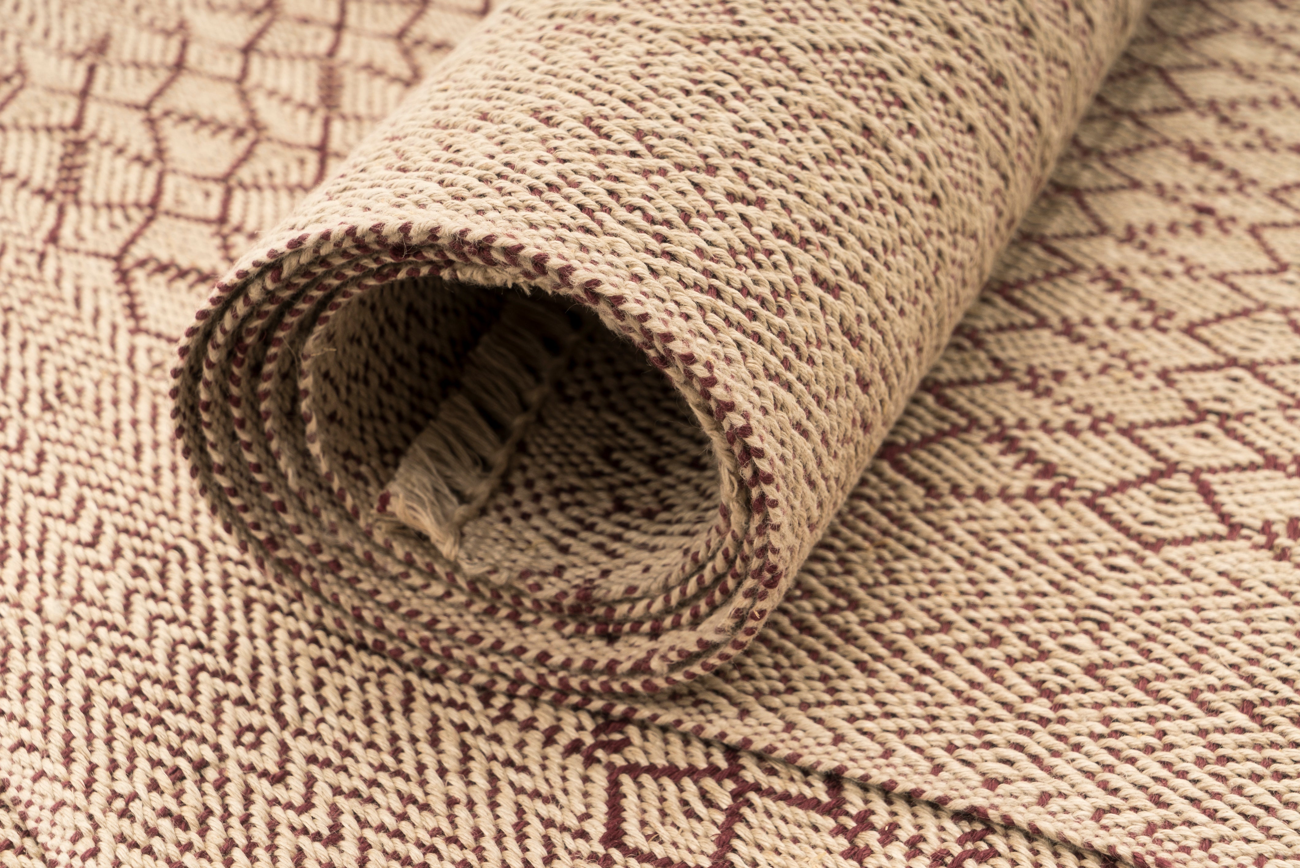 "Terra" Handwoven Hemp Placemat & Table Runner Set