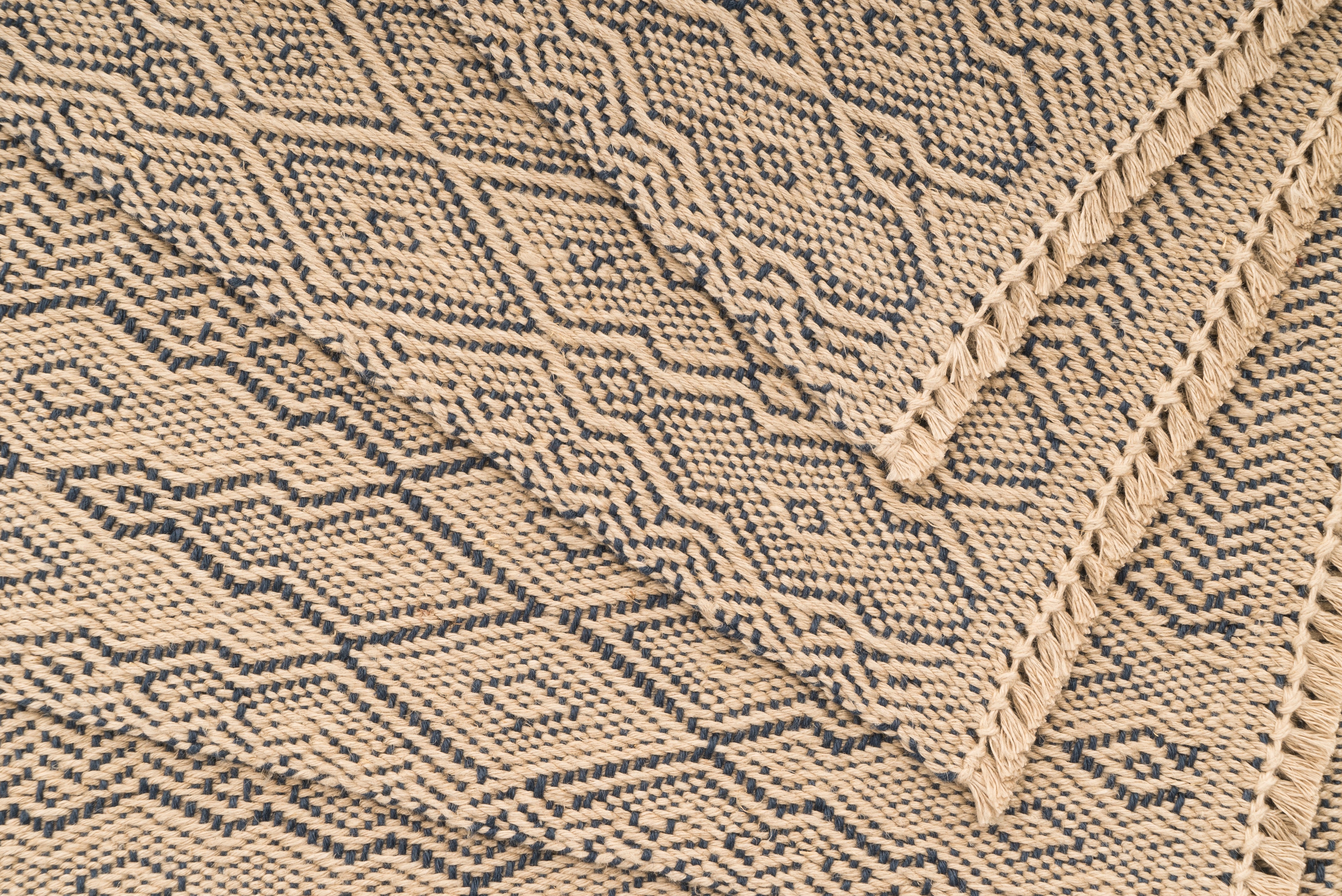 "Route" Handwoven Hemp Placemat & Table Runner Set