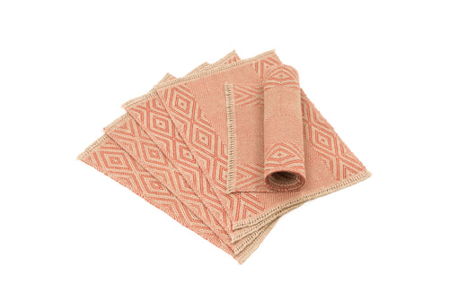 "Oriental" Handwoven Hemp Placemat & Table Runner Set