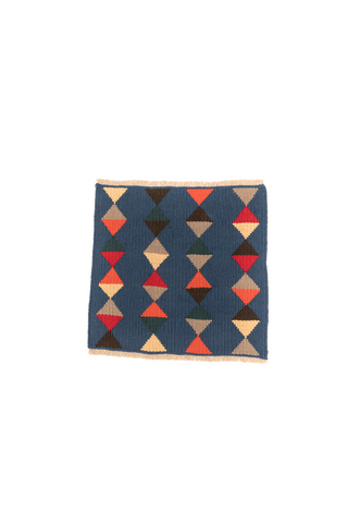 "Multicore" Handwoven Hemp Designer Rug