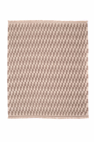 "Concerto" Handwoven Hemp Designer Rug