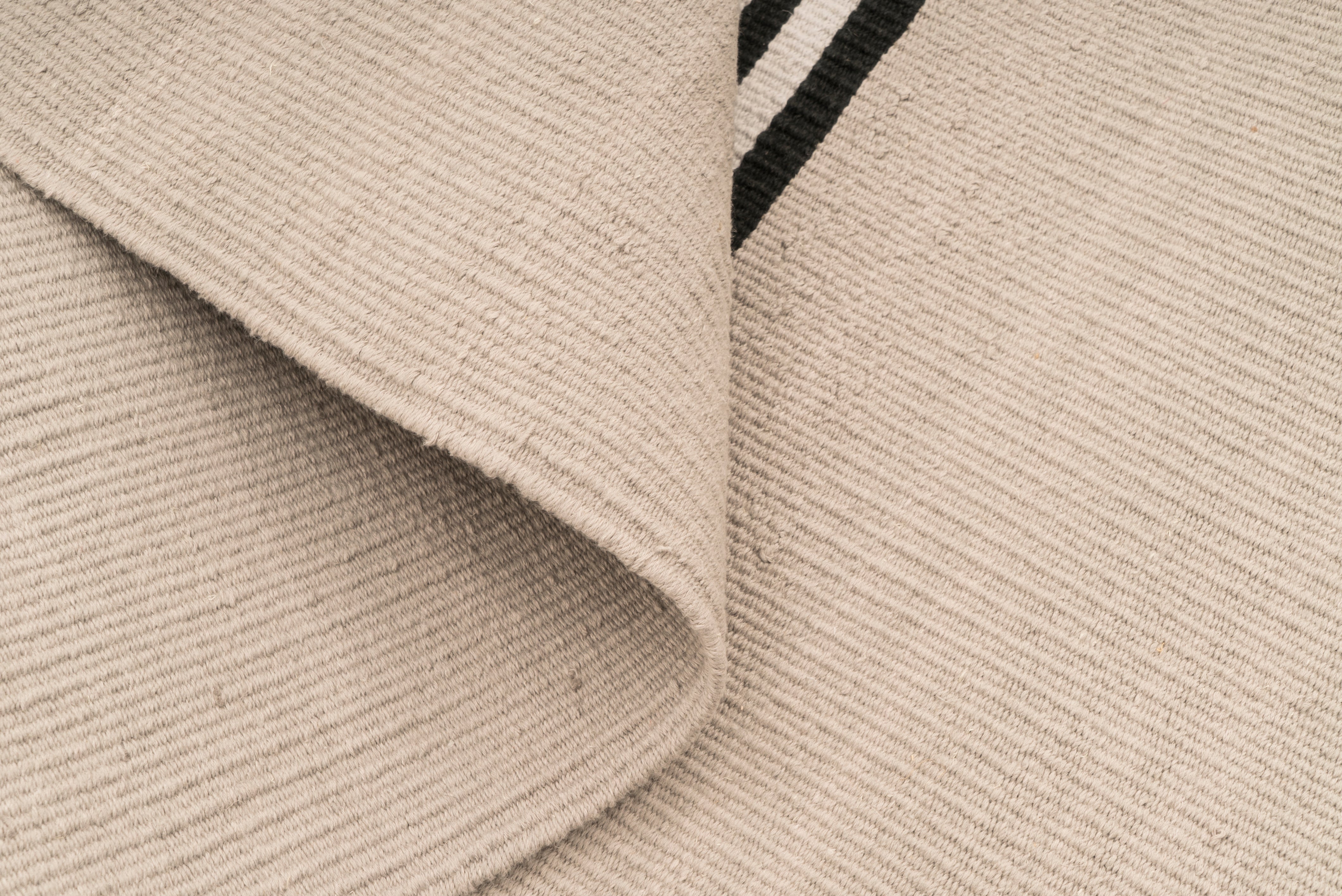 "Bridging Seasons" Handwoven Hemp Designer Rug