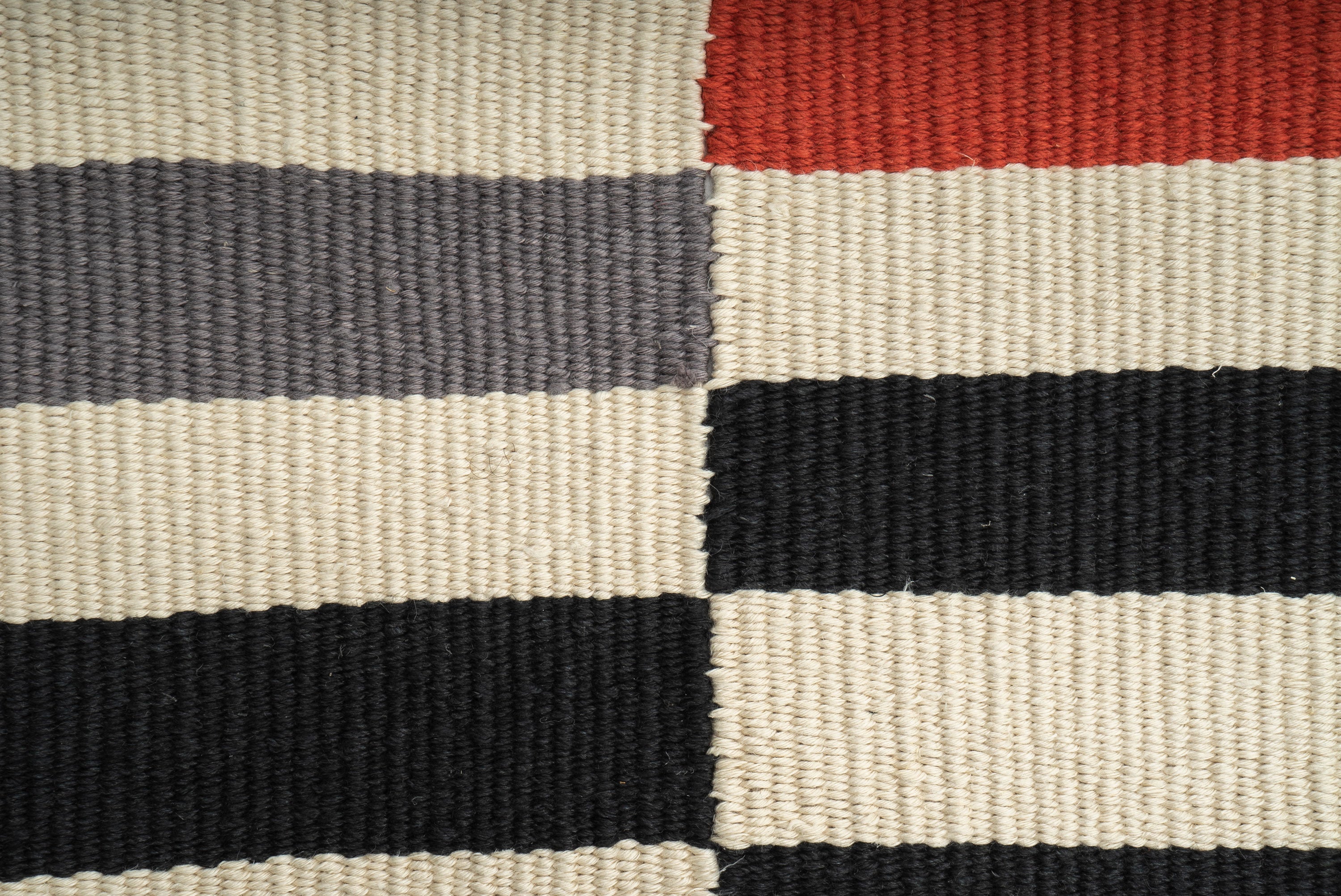 "Eternity" Handwoven Hemp Designer Rug