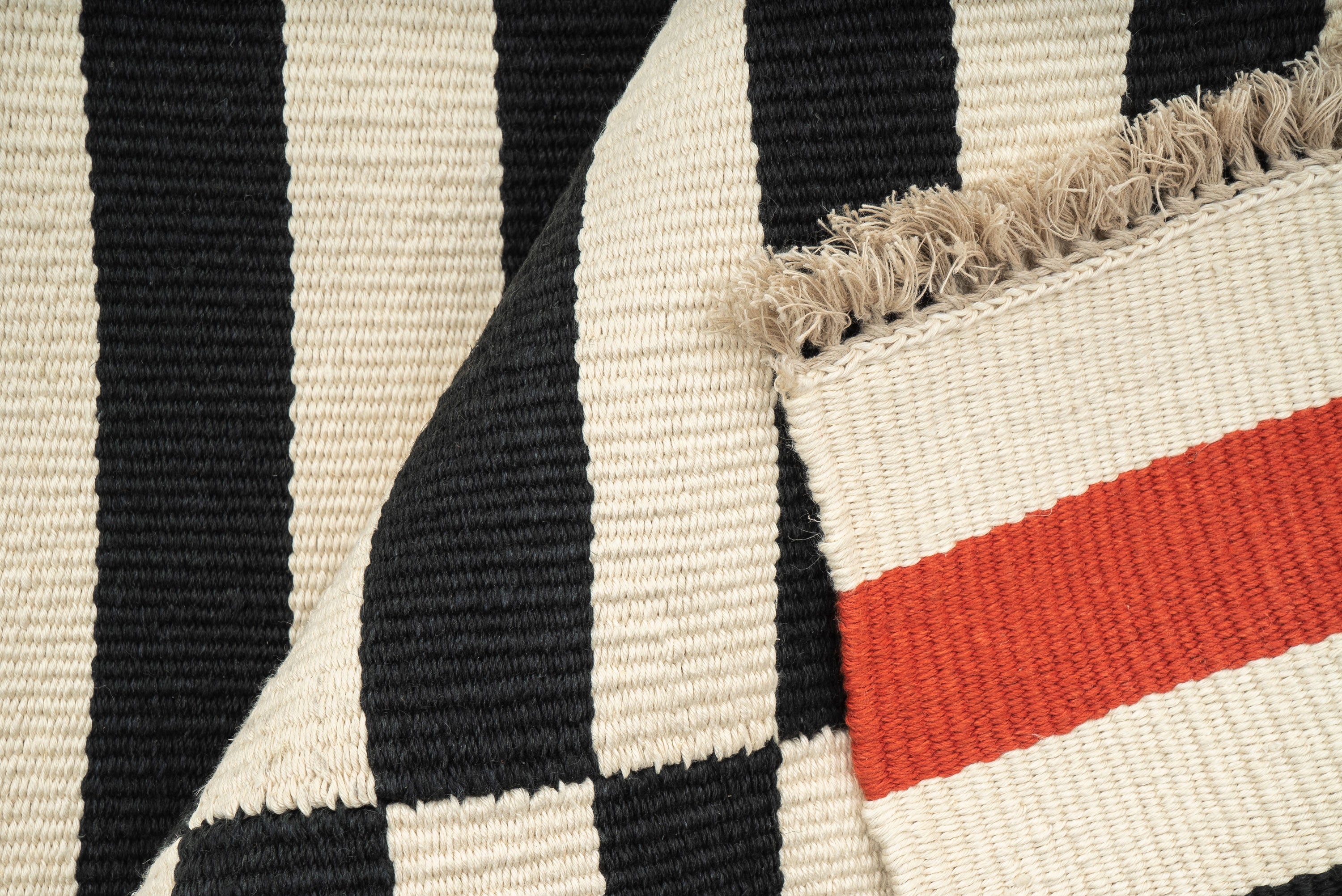 "Eternity" Handwoven Hemp Designer Rug