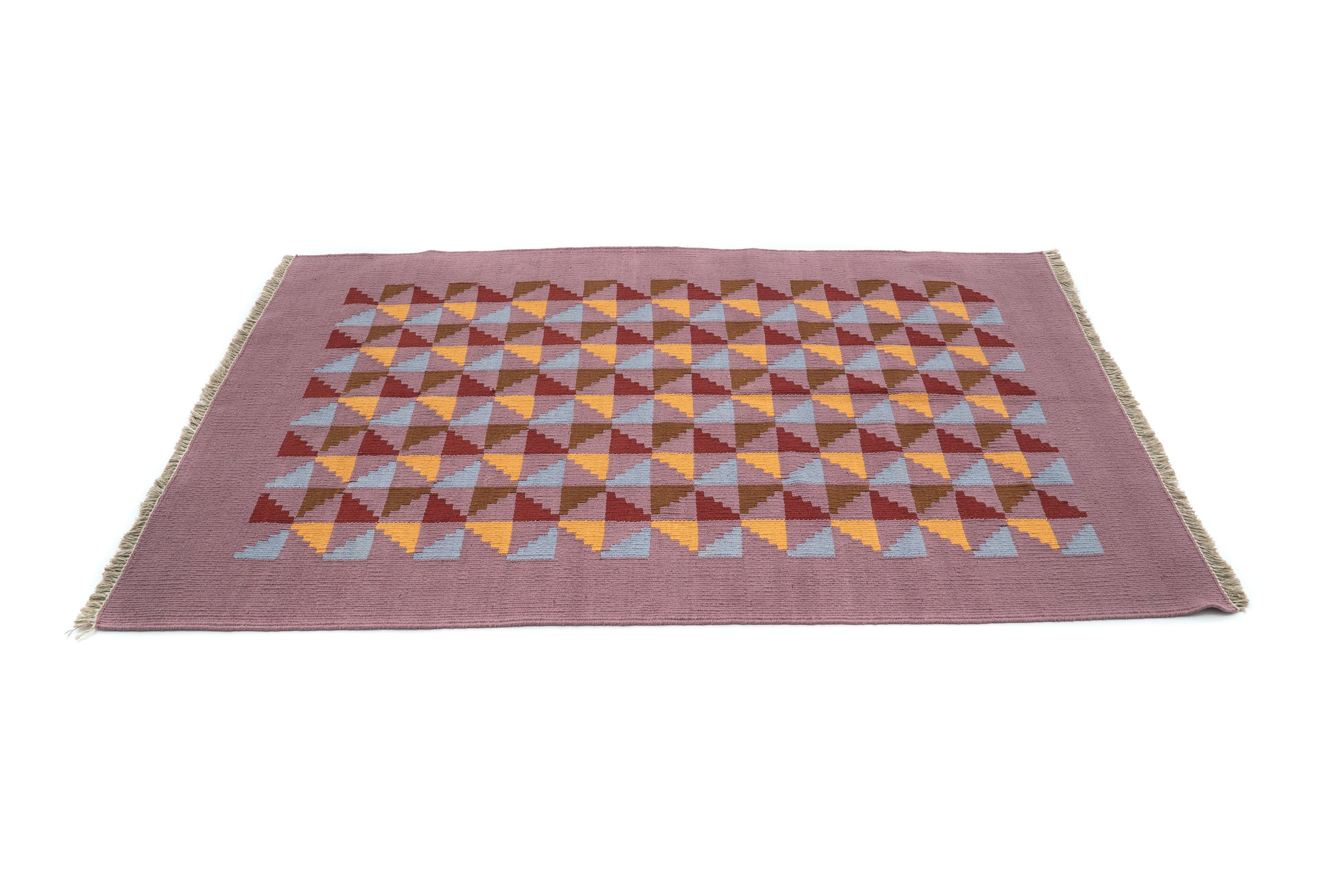 "Prime" Handwoven Hemp Designer Rug