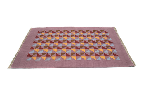 "Prime" Handwoven Hemp Designer Rug