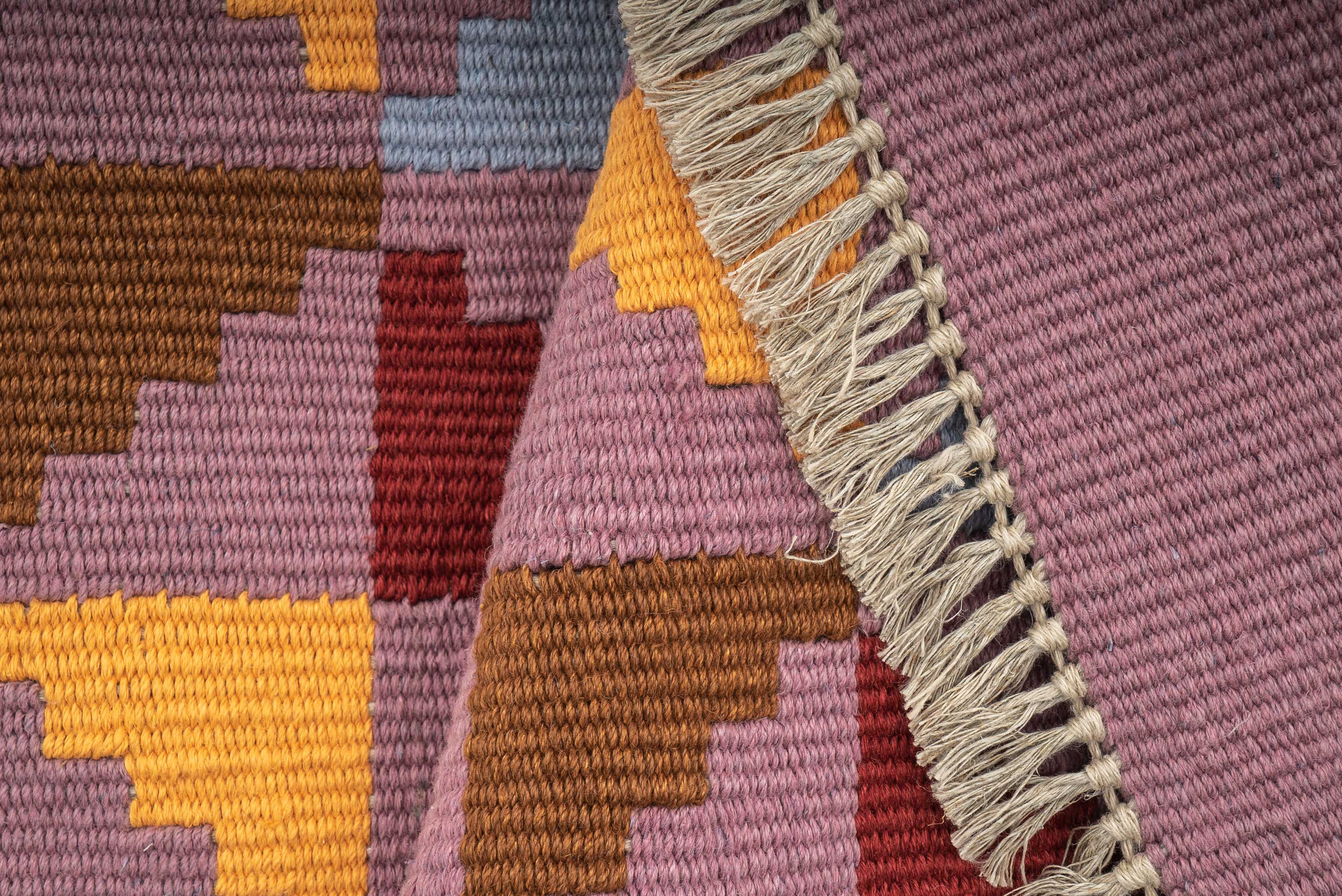 "Prime" Handwoven Hemp Designer Rug