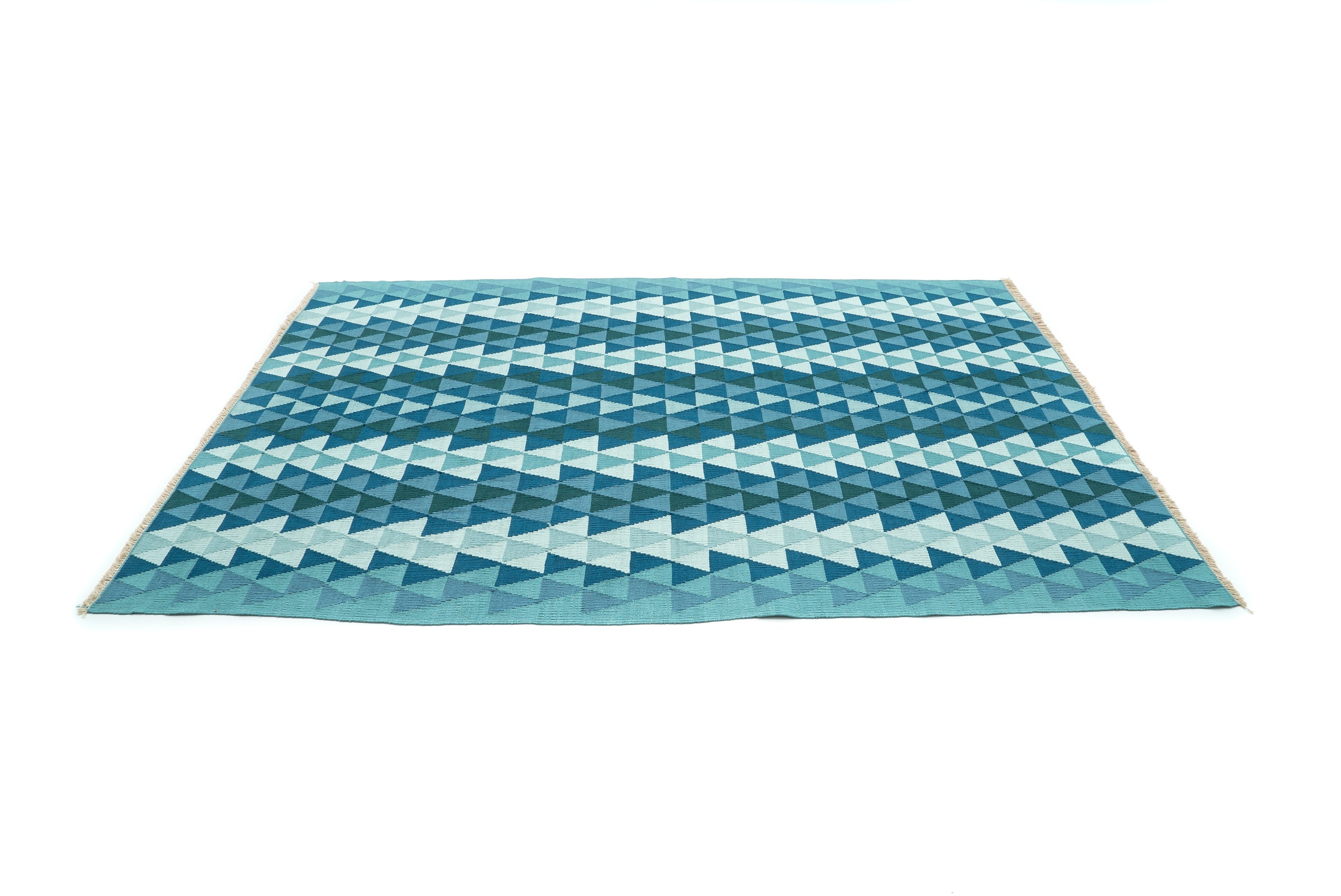 "River" Handwoven Hemp Designer Rug