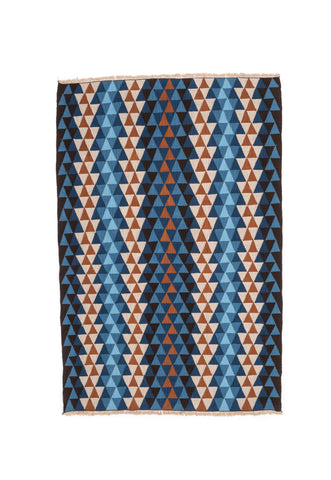 "Concerto" Handwoven Hemp Designer Rug