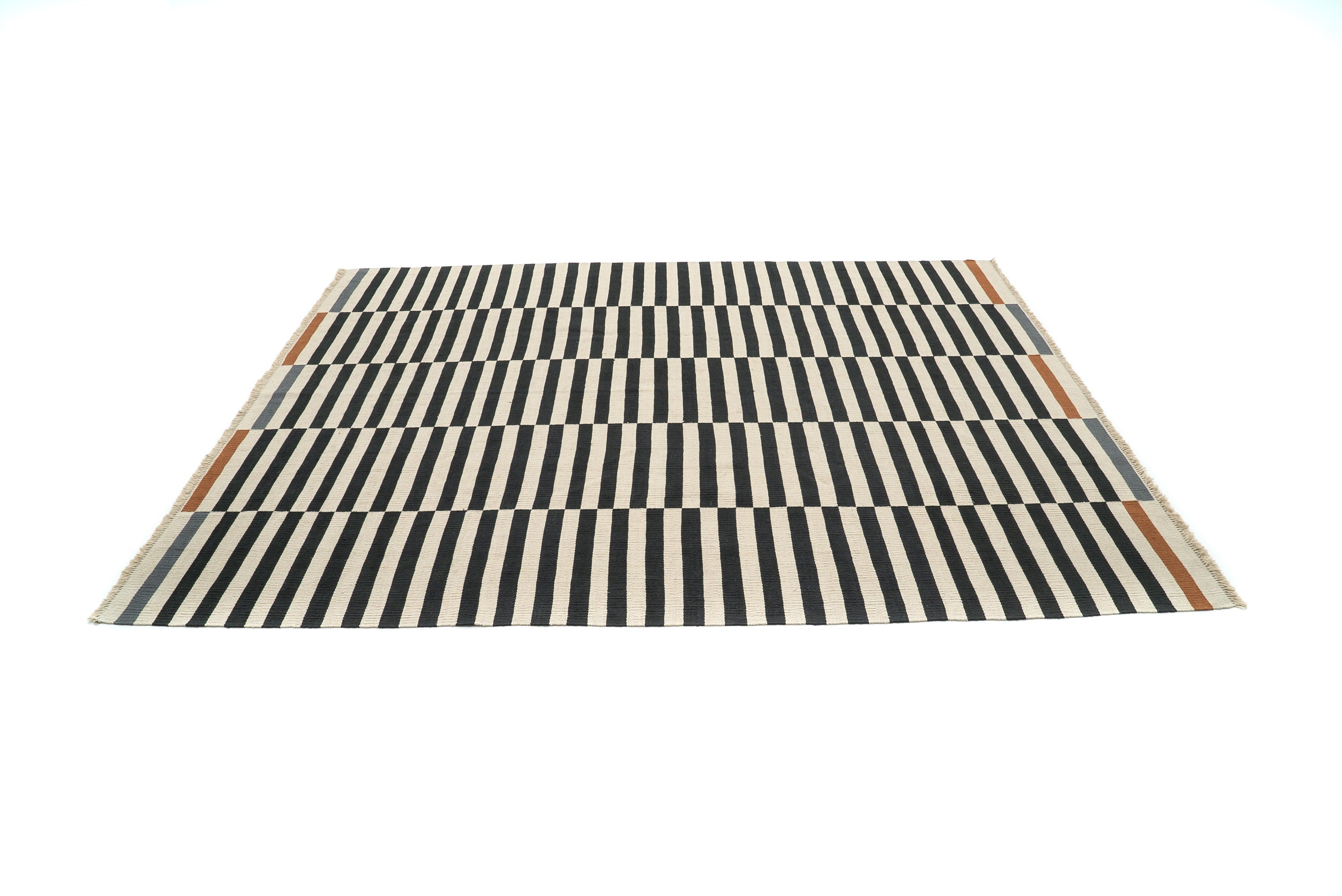 "Eternity" Handwoven Hemp Designer Rug II