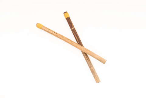 "Soft" Hemp Stalk Mallet Percussion Sticks