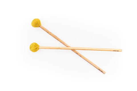 "Soft" Hemp Stalk Mallet Percussion Sticks
