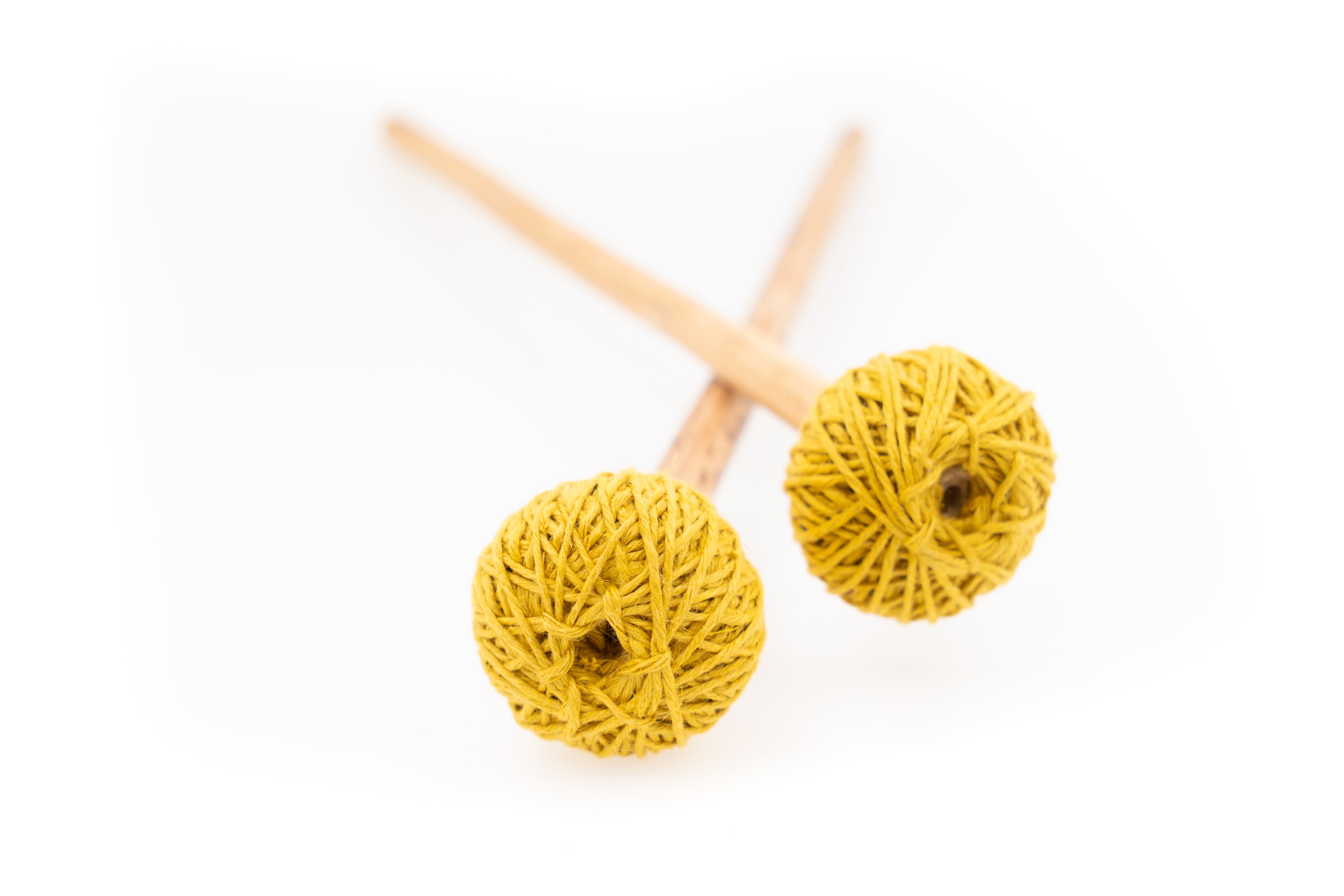 "Medium Hard" Hemp Stalk Mallet Percussion Sticks