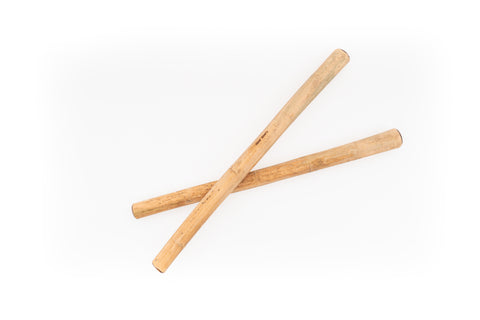 "Soft" Hemp Stalk Mallet Percussion Sticks