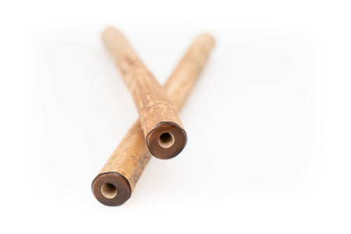 "Raw Roots" Hemp Stalk Drumsticks