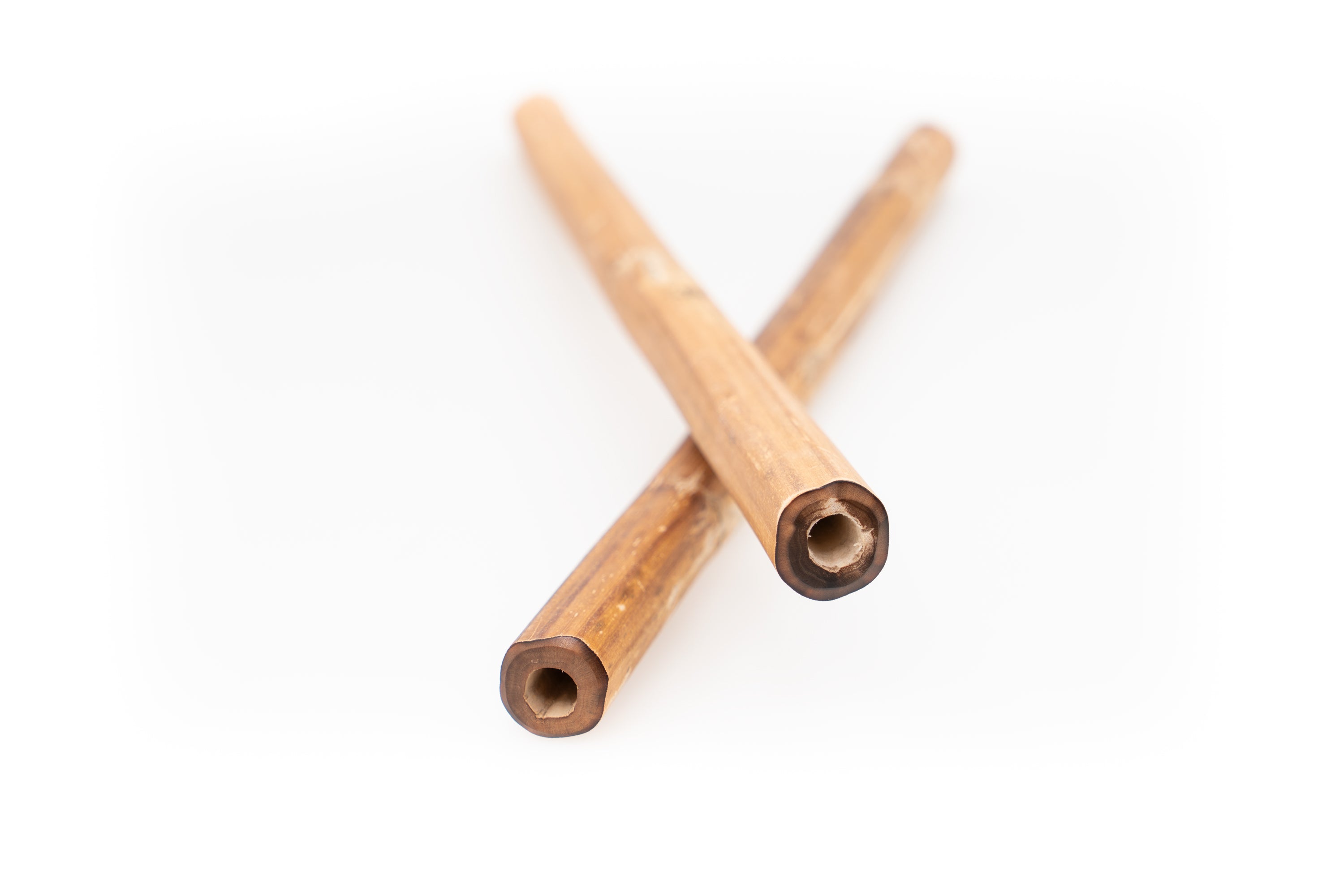 "Raw Hollow" Hemp Stalk Drumsticks