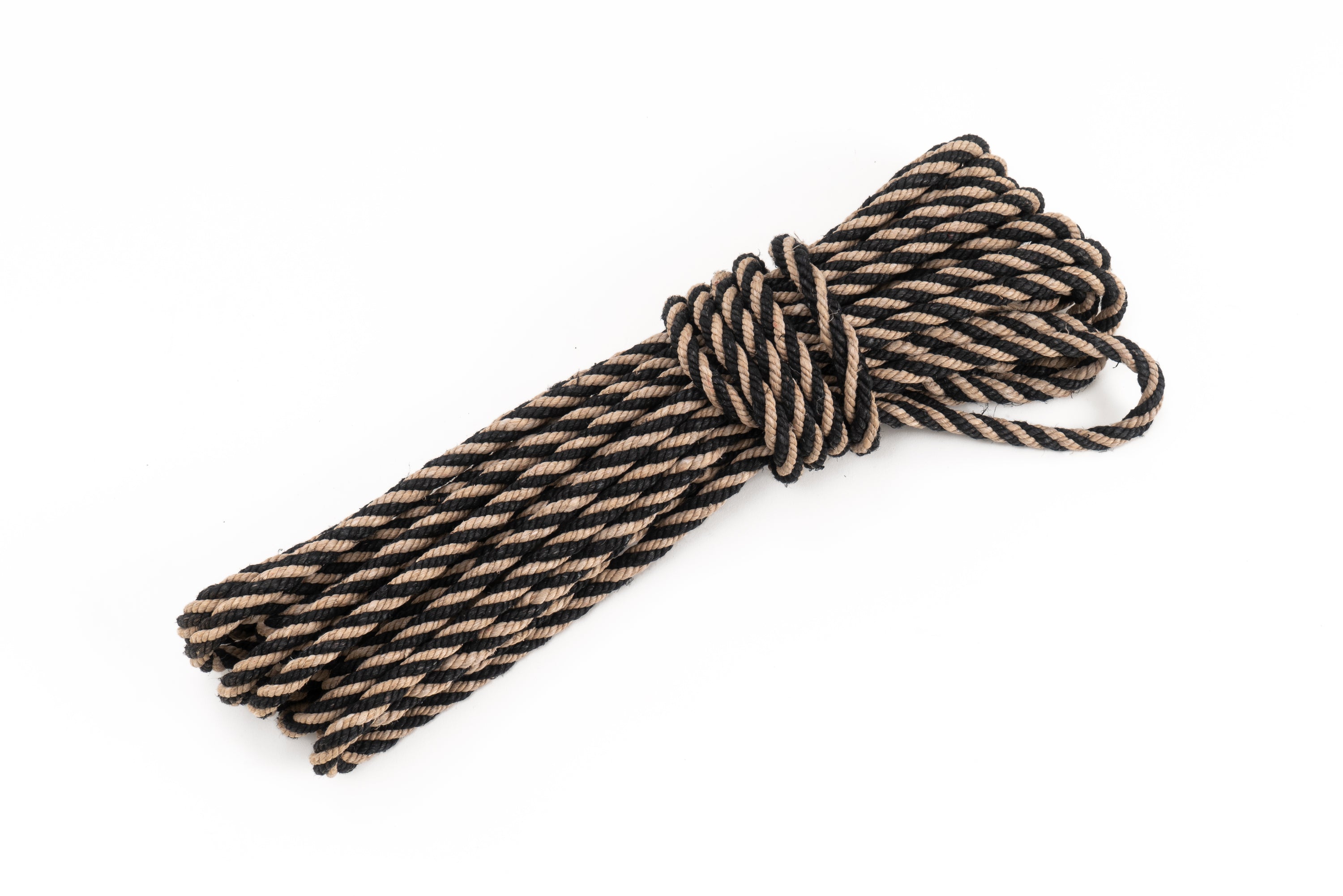 Dyed Handspun and Hand Laid Artisanal Authentic Hemp Rope