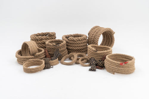 Handspun Hand Laid Artisanal Authentic Hemp Rope