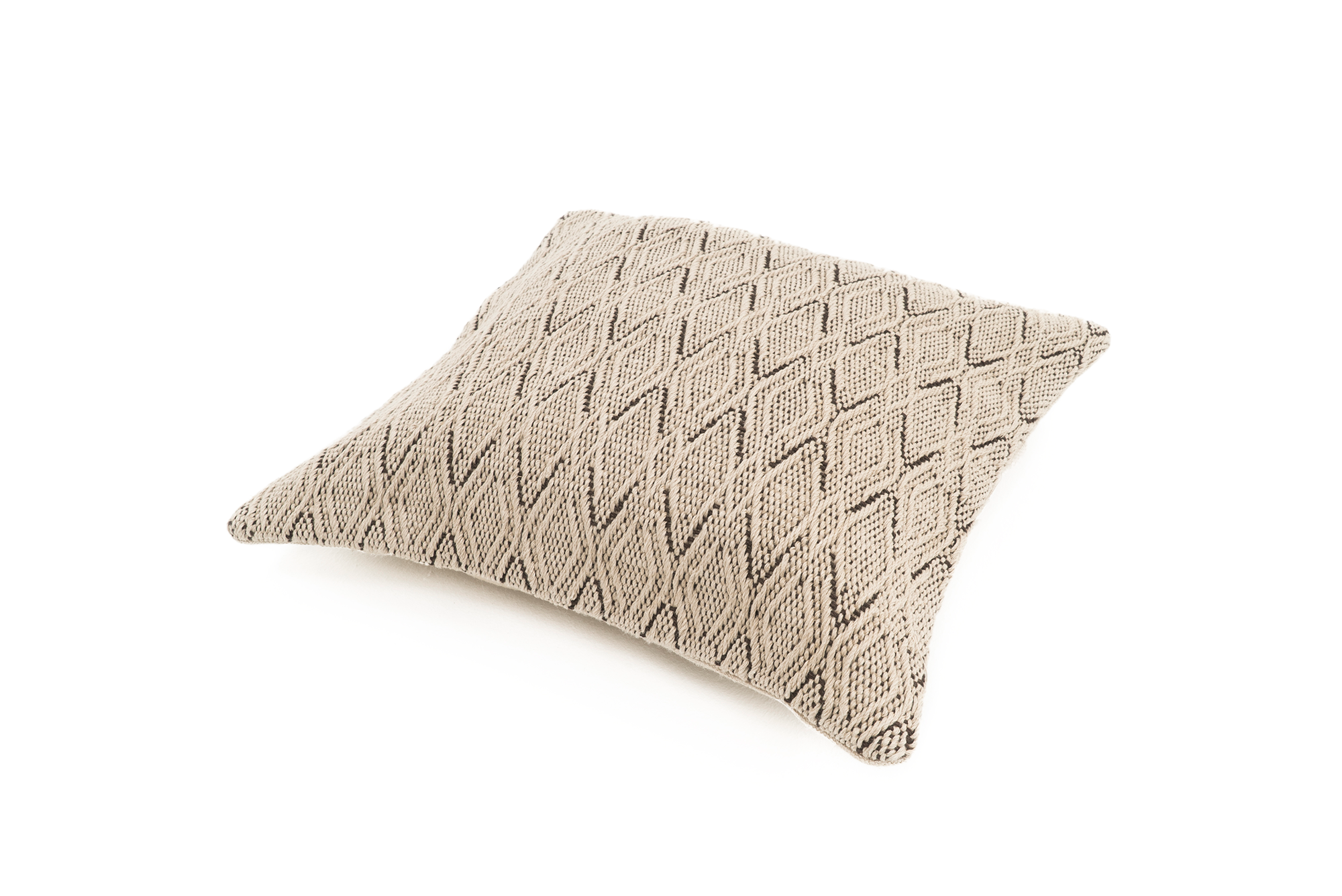 "Fog" Handwoven Hemp Pillow Case