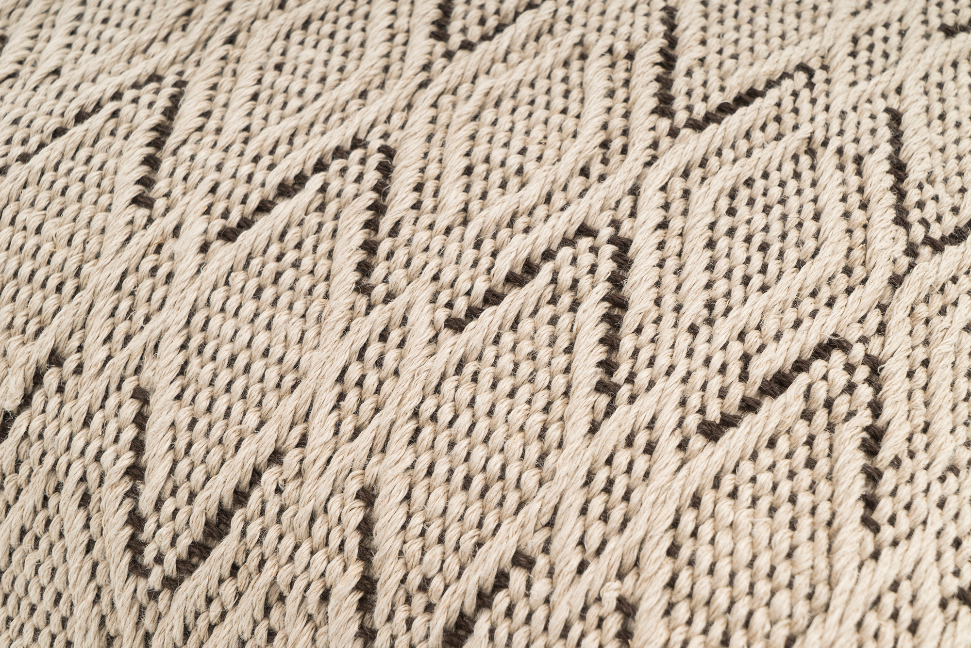 "Fog" Handwoven Hemp Pillow Case