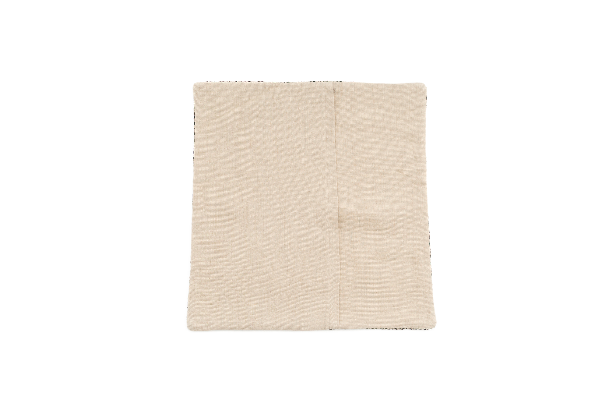 "Content" Handwoven Hemp Pillow Case