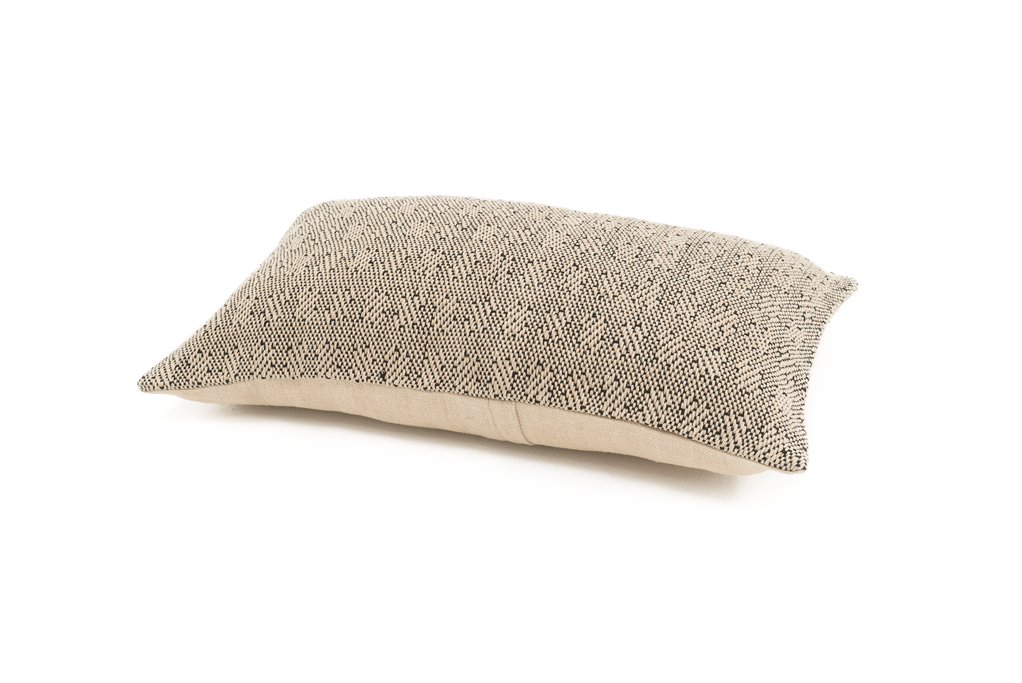 "Structure" Handwoven Hemp Pillow Case
