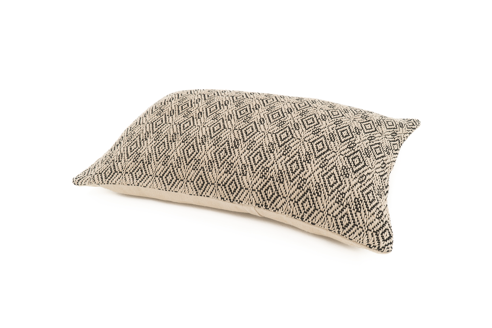 "Rowing" Handwoven Hemp Pillow Case