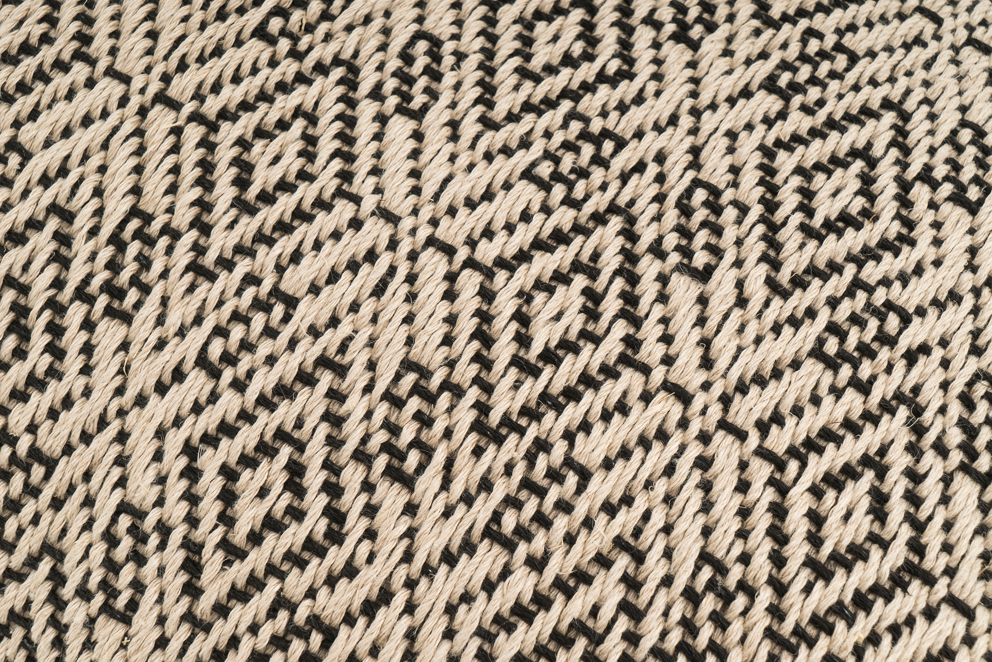 "Rowing" Handwoven Hemp Pillow Case