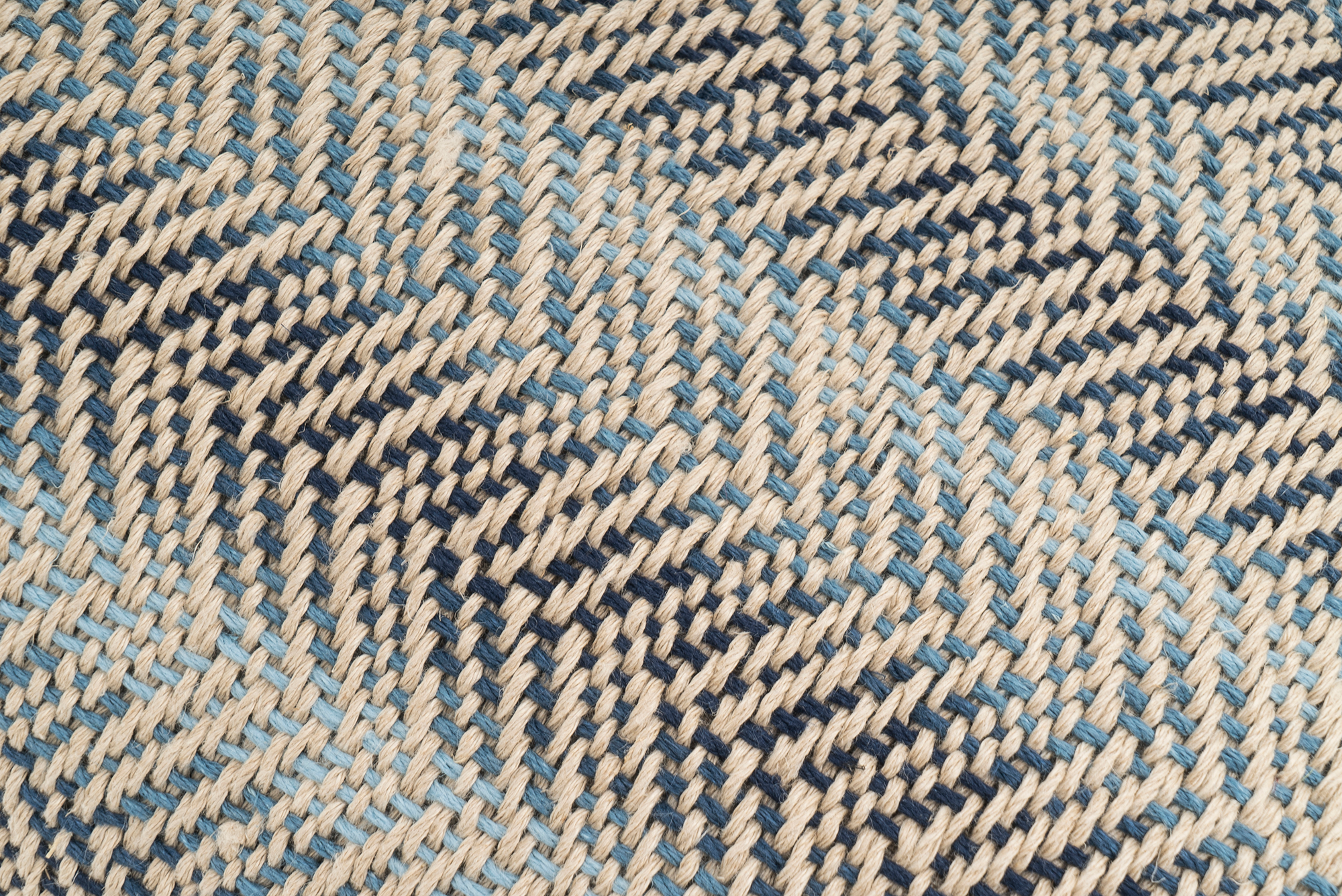 "Mentality" Handwoven Hemp Pillow Case
