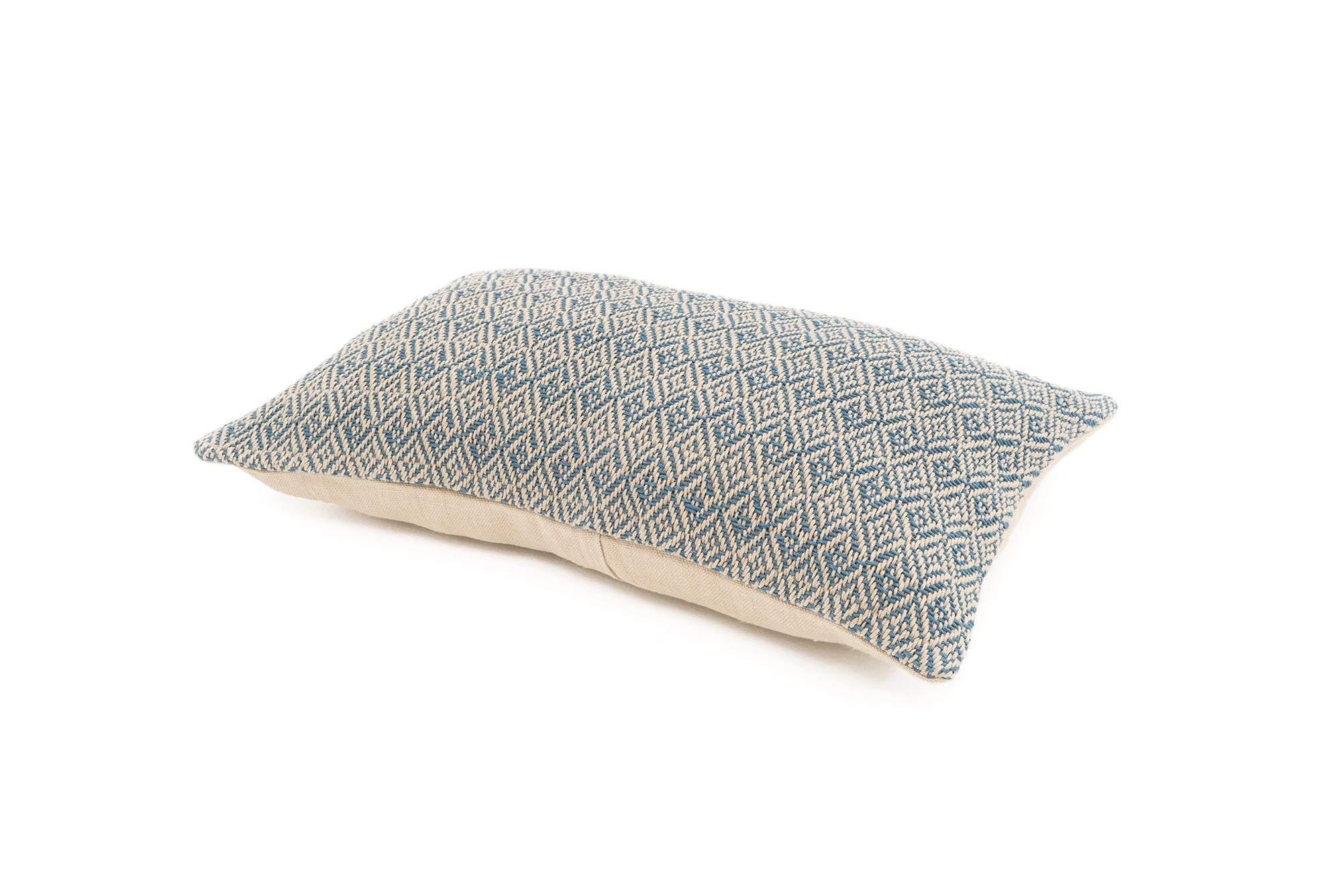 "Day" Handwoven Hemp Pillow Case