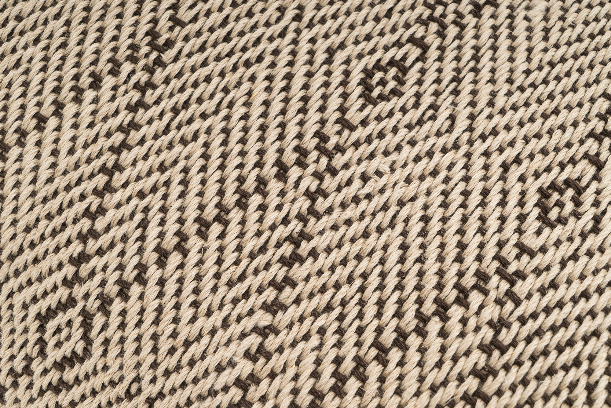"Chance" Handwoven Hemp Pillow Case