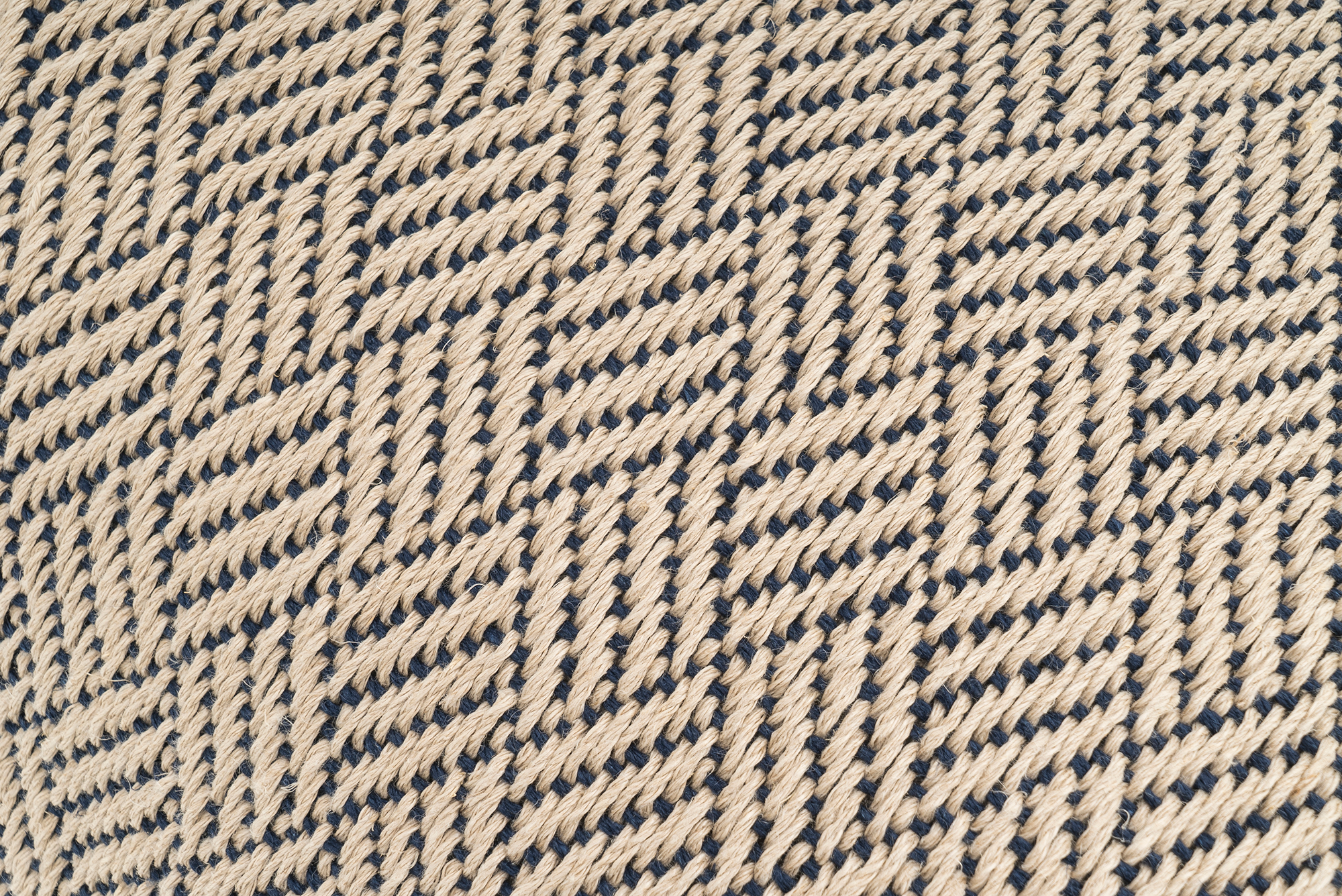 "Existence" Handwoven Hemp Pillow Case