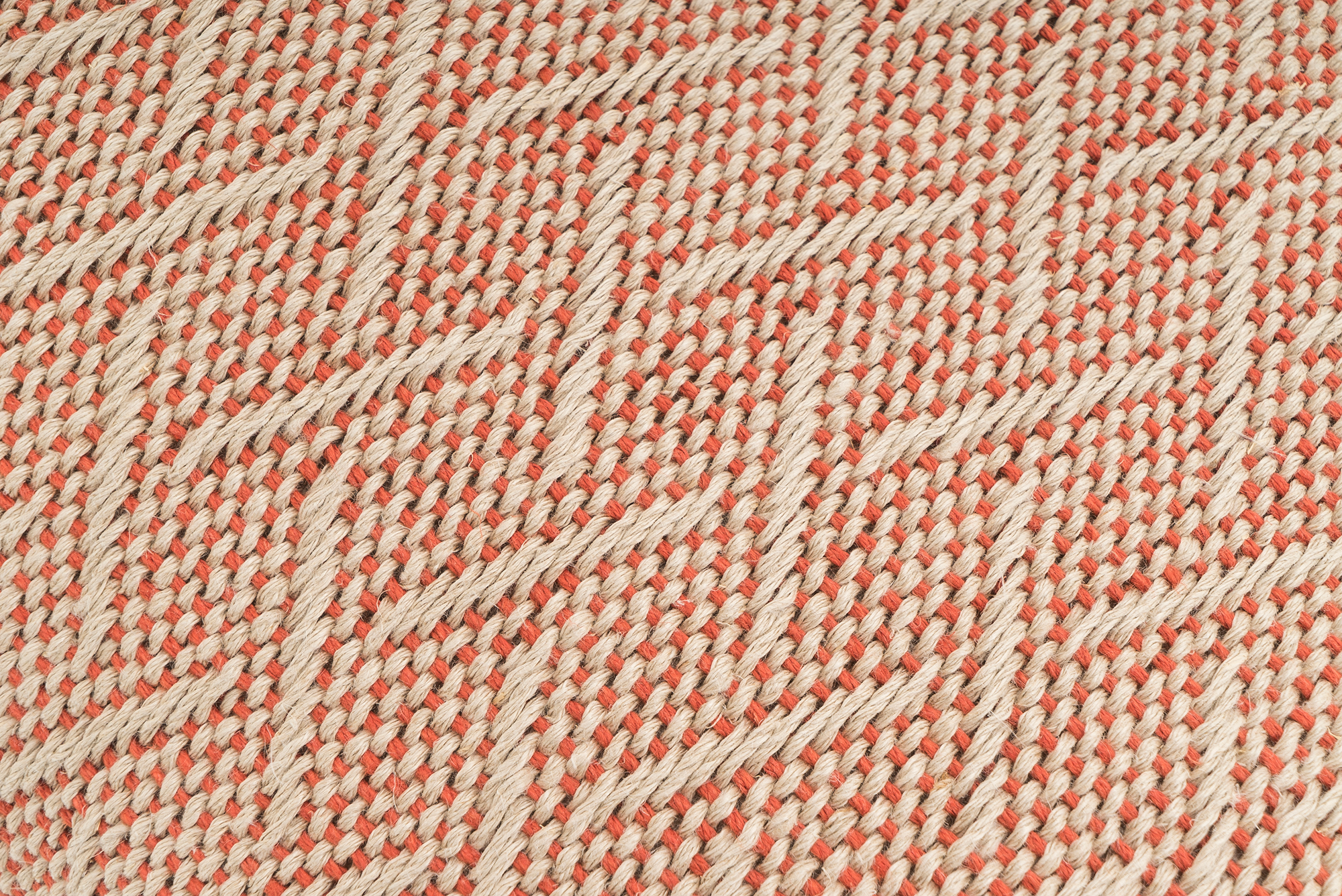 "Approach" Handwoven Hemp Pillow Case