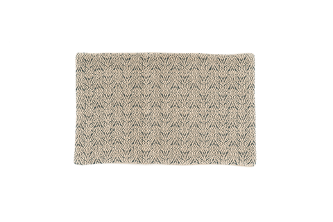 "Tibetan Tiger" Handwoven Hemp Designer Rug