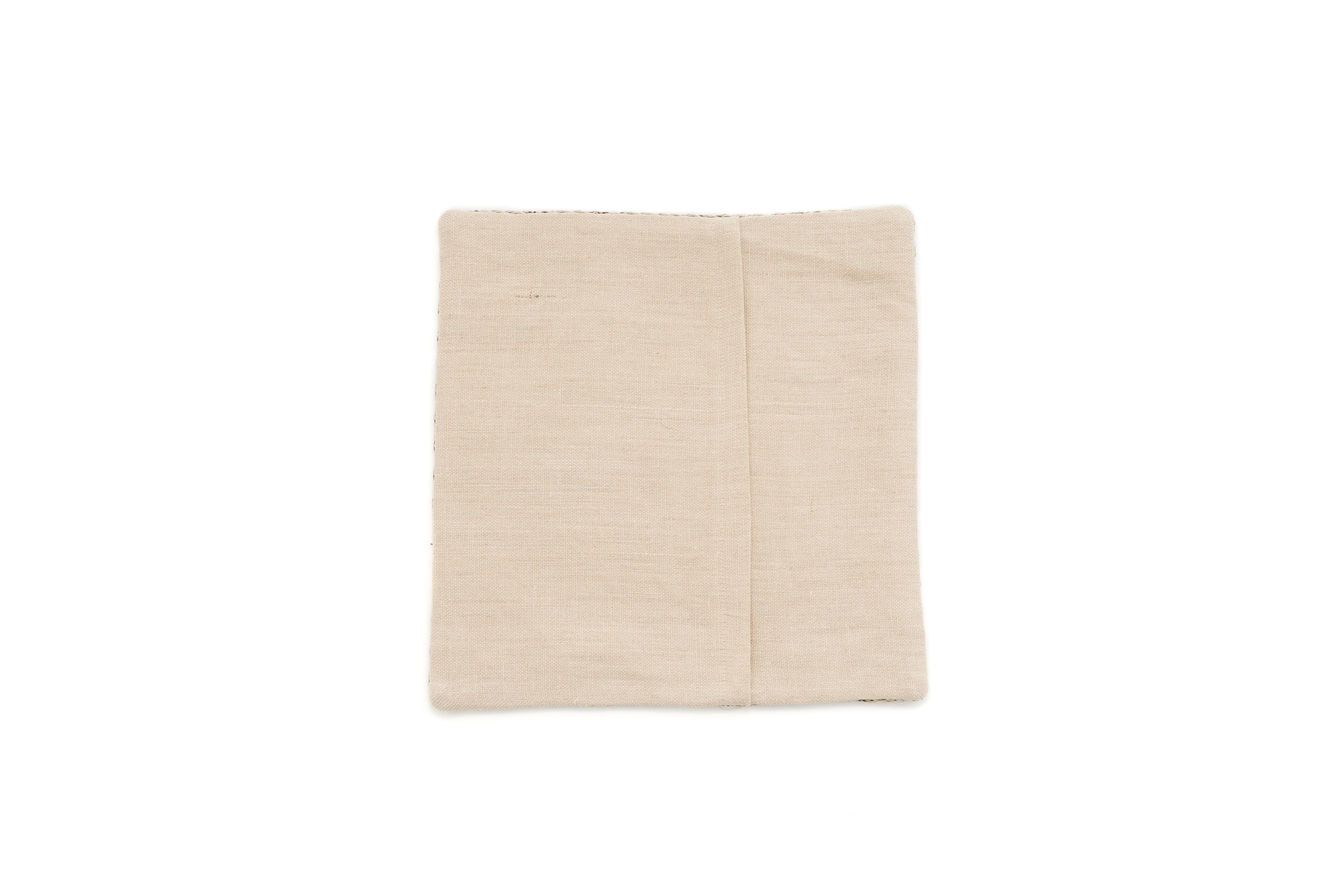 "Thought" Handwoven Hemp Pillow Case