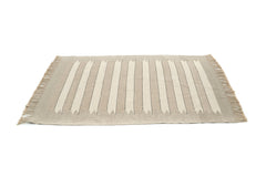 "Branches" Handwoven Hemp Designer Rug