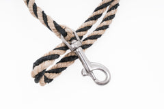 Short Dog Leash - Handspun Hand Laid Authentic Artisanal Hemp Rope